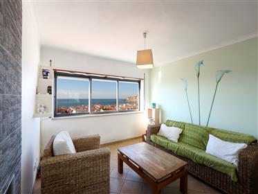 Duplex 3 bedroom Apartment with a fabulous terrace with sea view, Nazaré