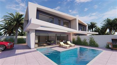 New Modern Semi-Detached Villa With Private Pool Gran Alacant