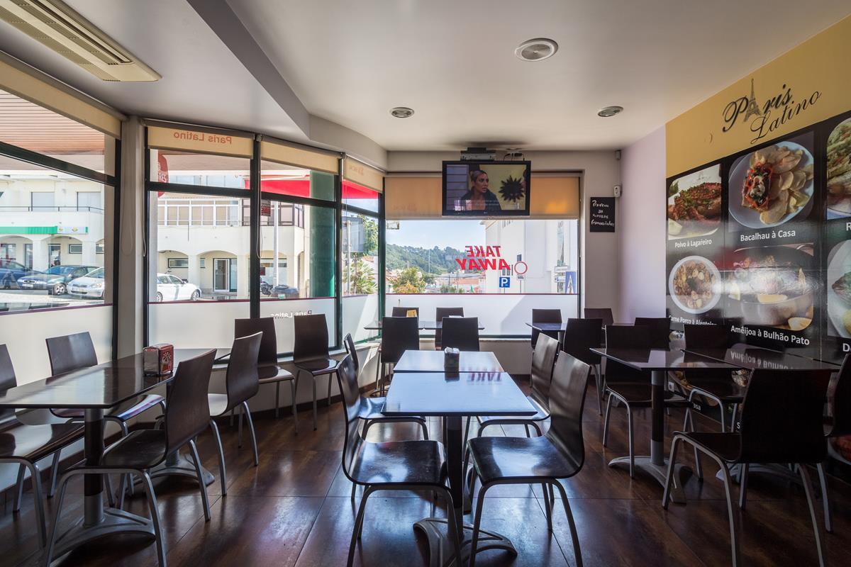 Café Restaurante na Praia da Nazaré