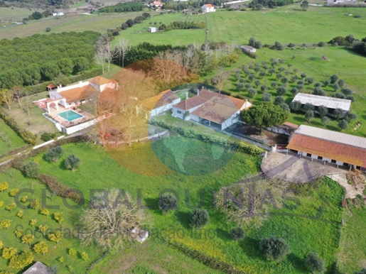 Farm with paddocks and tennis court in Pontével, Cartaxo