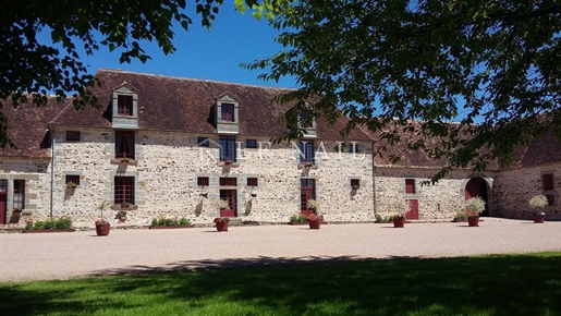 17Th C. Farm-Manor house in Normandy (Orne department)