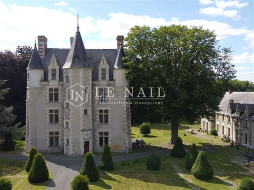 Ref. 3975 Small 15th and 19th C. Chateau near Angers with 94...