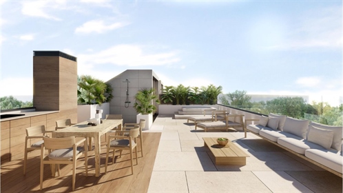 Spectacular penthouse in new construction in Avenida Sofia, Sitges