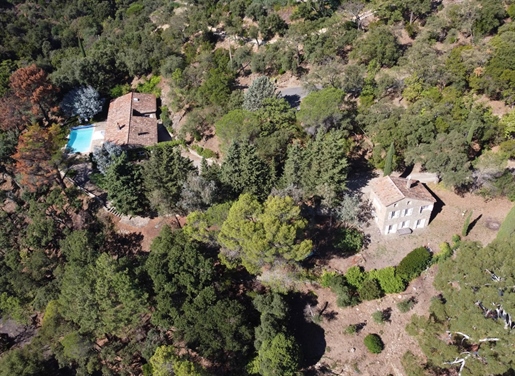 Between La Garde Freinet and Grimaud, on a 1.3 hectare plot ...