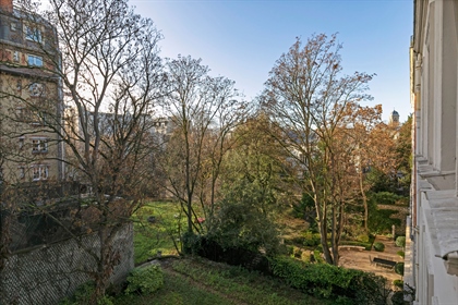 Paris 7th home to the iconic Eiffel Tower - in need of renovation superb garden view apartment
