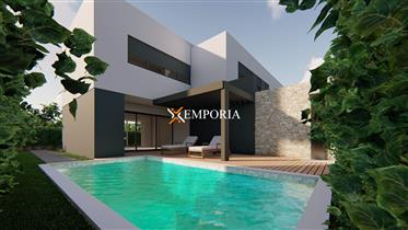 Appartement/Maison jumelée avec piscine – Privlaka, à 60 m d...