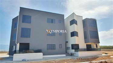 Appartement vue mer – rez-de-chaussée 80,26 m2, nouveau bâtiment, Privlaka