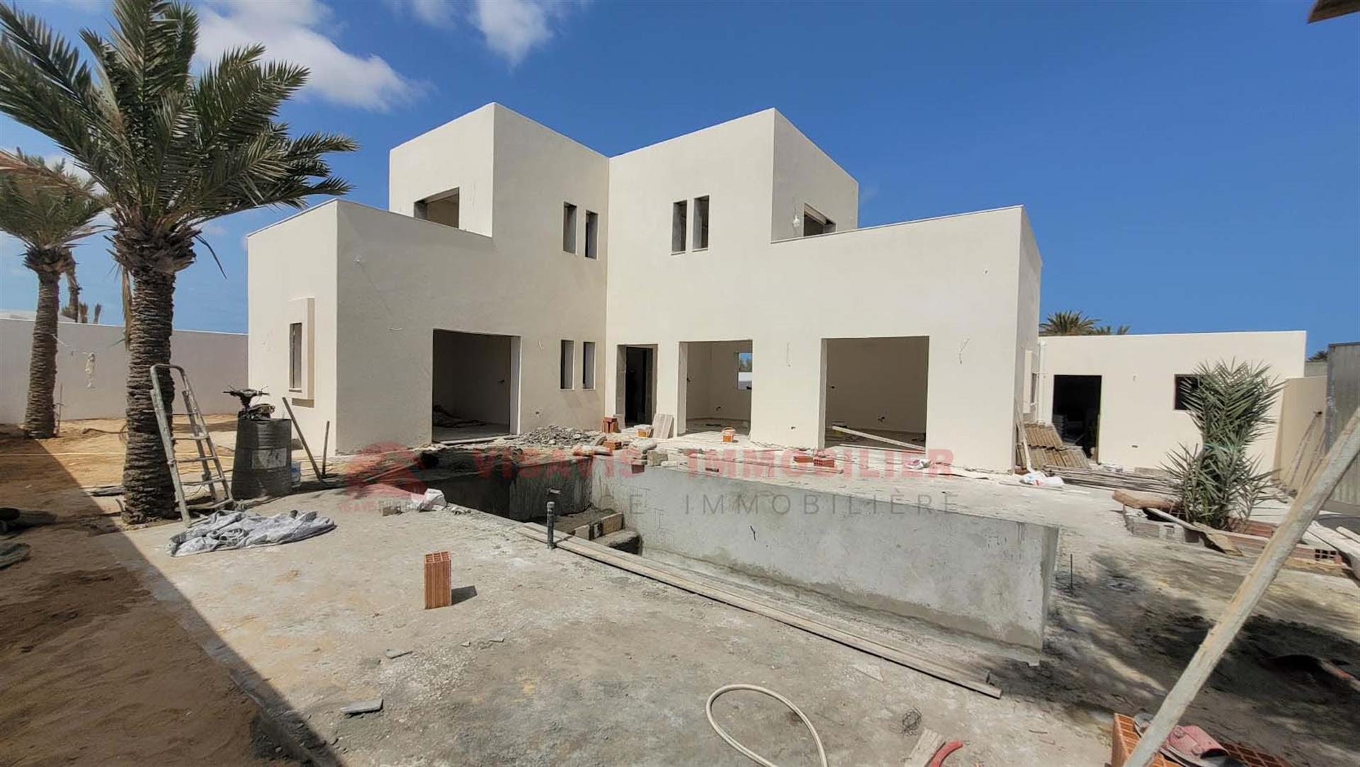 Project villa with pool in Houmt Souk New real estate Djerba