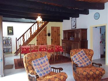 In large countryside, a beautiful house with annex furnished...