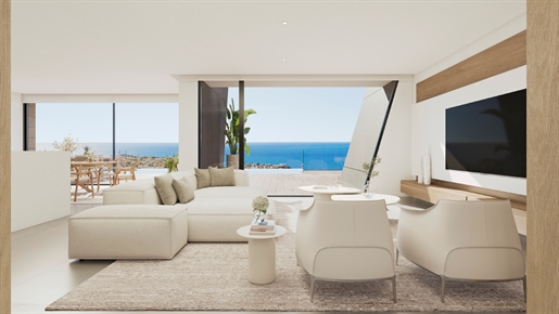Modern villa where the main luxury with its spectacular sea views and its gentle outdoor a