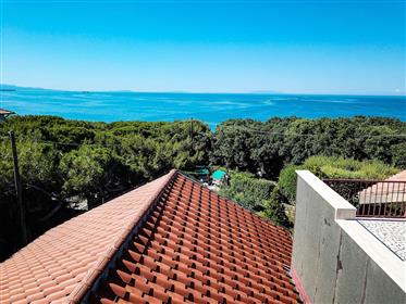 Design villa located on the famous and charming promontory of Castiglioncello a few steps from the s