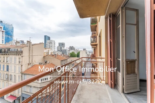 Référence : 3272-Afo - Appartement 3 pièces + 2 balcons + ascenseur à Marseille 3e Arrondissement
