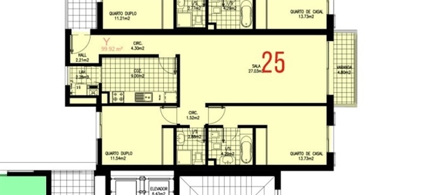 2 bedroom Apartment in Quinta do Girassol Ii