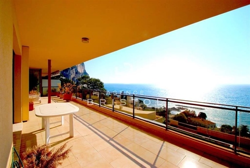 Exceptional top floor apartment in Beaulieu-sur-Mer - panoramic sea view
