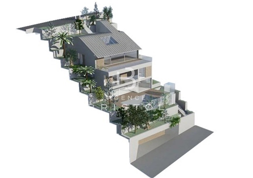 Beau projet d'une villa contemporaine à Eze-bord-de-Mer
