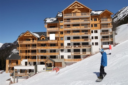 2 double bedroom slope side ski in and out apartments recently completed and Ready To Move In ! (A)
