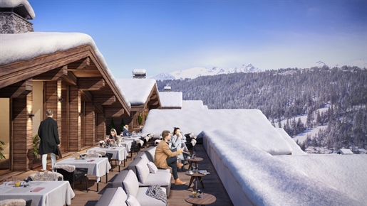 Outstanding off plan 4 bedroom apartments for sale in Courchevel with 5 star hotel facilities