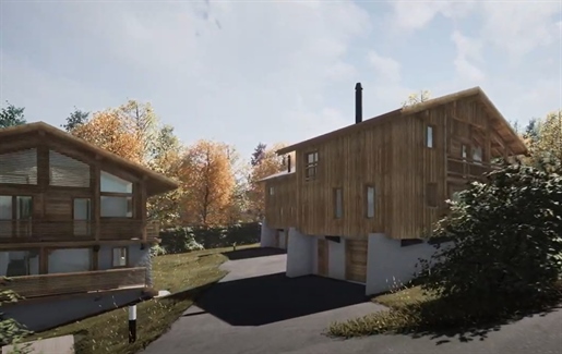 Amazing 3 bedroom off plan detached chalets for sale in Les Houches (Api)
