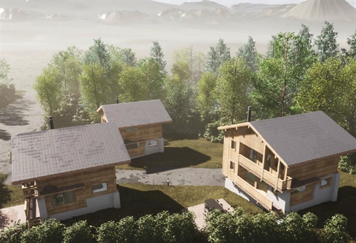 Amazing 3 bedroom off plan detached chalets for sale in Les Houches