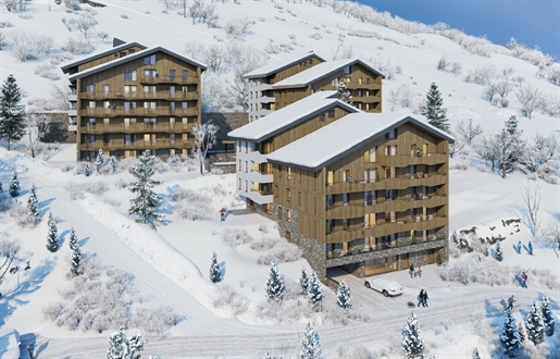 Ski in and out 2 chambres doubles appartements sur plan à vendre à Alpe d’Huez (A)