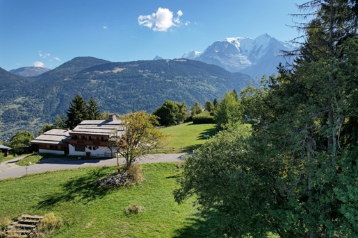 Two south facing 3 bedroom off plan chalets for sale in St Gervais with stunning views (A)