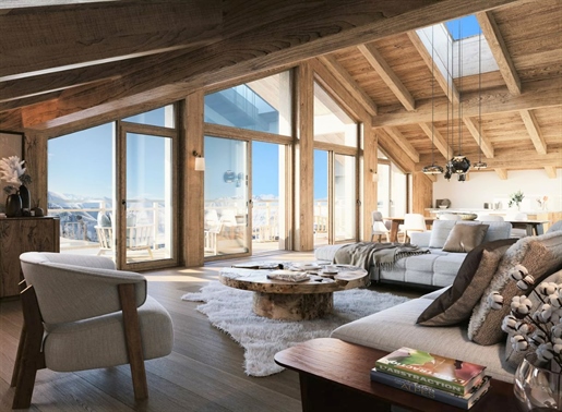 Outstanding 4 bedroom luxury off plan Ski In apartments for sale in Alpe d'Huez (A)