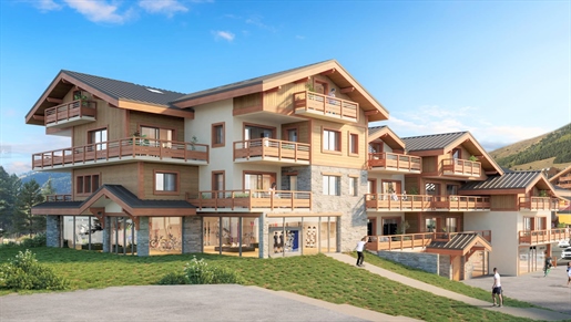 4 bedroom off plan ski in and out apartments for sale in Alpe d'Huez (A)