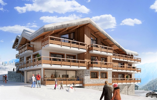 4 bedroom off plan ski in and out apartments for sale in Alpe d'Huez (A)