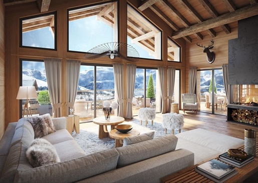 6 bedroom off plan chalet just 80m from the slopes of Alpe d'Huez (Ap) (A)
