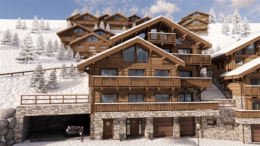 Outstanding luxury 7 bedroom 283m2 chalet for sale in Meribel already finished as a shell