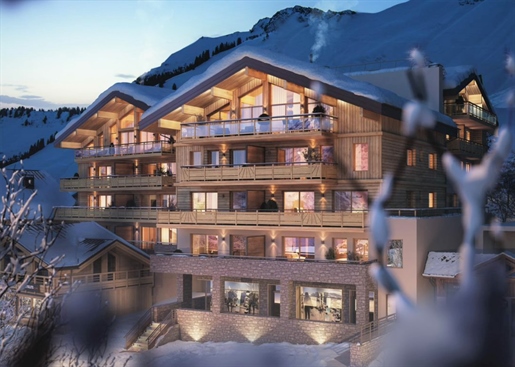 Outstanding 6 bedroom off plan Ski In penthouse apartments for sale in Alpe d'Huez (A)