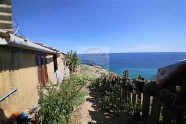 For sale in Bordighera, land with sea view.