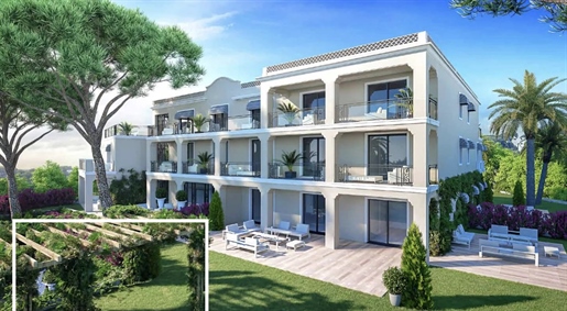 The Residence Eden Garoupe located in the heart of Cap d'Antibes, close to the beaches and coves of