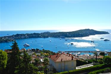 Renovated penthouse with sea view in Villefranche sur Mer.