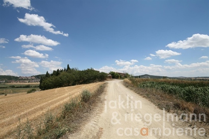 Tuscan country houses to restore for sale in the Crete Senesi