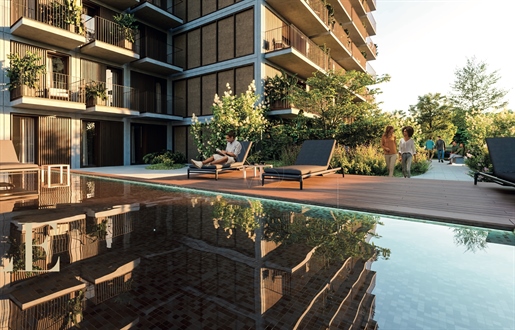 Apartamento T4 de Luxo c/ 2 suites e varanda de 15m2 - The Yard (Jardins d´Arrábida)
