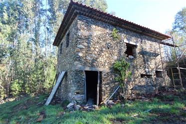 Rustic house in shale, in recovery, with 3000m2 of land 5 mi...