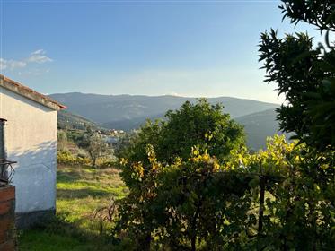 Farm with 2 bedrooms house + annex, with 1.3 hectares of land and wonderful view to the mountains, a