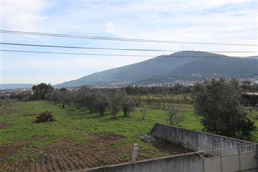 4 bedrooms House +1, with garage, barbecue and fenced land, overlooking the Serra da Lousã, a few mi