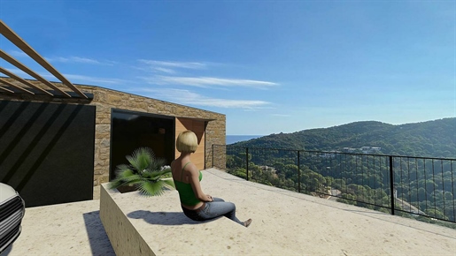 Casa de diseño a estrenar con vistas al mar y a la montaña Impresionante casa moderna, sit