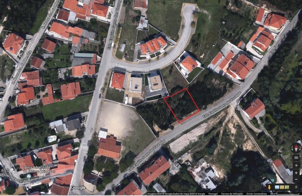 Plot of urban land-Espirito Santo das Touregas-Coimbra