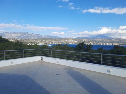 Duplex 180sqm for sale in Isthmia, Korinthos. Unobstructed s...