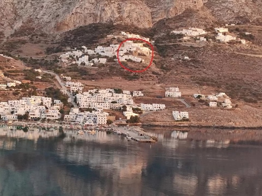 Traditional stone house for sale in Amorgos island with panoramic view of the sea. The house was ori
