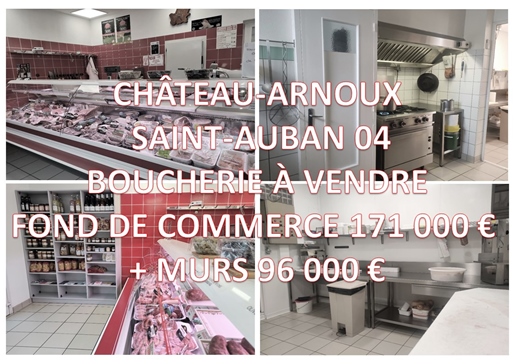 Sells Butcher Fond+Murs 04 Ch.Arnoux/St Auban - €267,000
