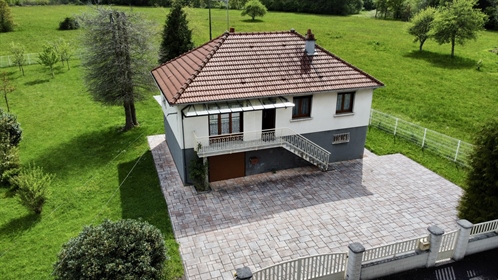 Vente maison sur sous-sol, 5 pièces, 85 m2 env, terrain de 44 ares, Malbouhans 178 500 euros