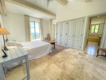 Magnificient bastide with exceptional panoramic views on the St Clément Valley