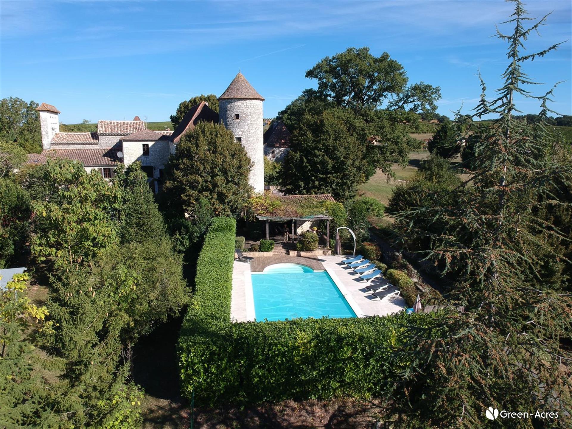 Prachtige Château te koop in de Dordogne,
