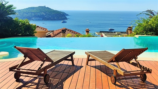 Villefranche-Sur-Mer - Charming villa with panoramic sea view