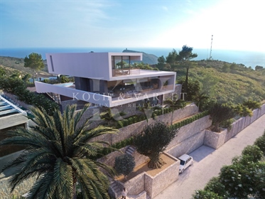 Villa Dolce - El Portet, Moraira with sea views