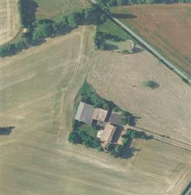 Farmhouse With Attached Barn, And Three Further Buildings On 17 Ha